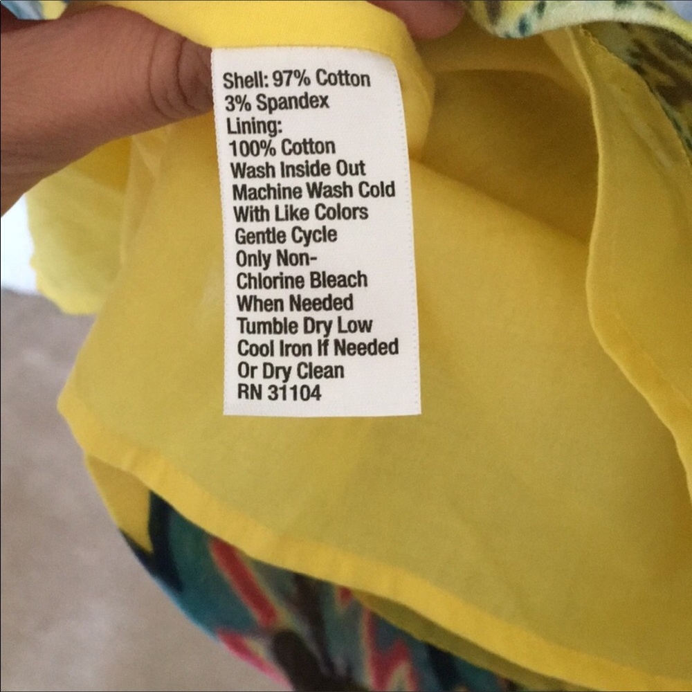 Cynthia Rowley Yellow Floral Prima Dress - Picture 4 of 6